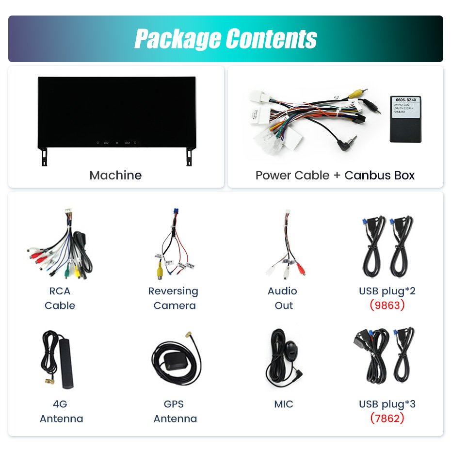 Mekede LS 8 Core 8+256GB android car radio For Toyota BZ4X 2022 2023 multimedia for car dsp audio processor car