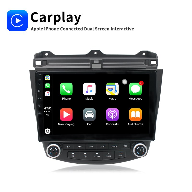 10.1" Android 10 Car Radio Multimedia Player For Honda Accord 7 2003-2008 Navigation Auto 2 din CarPaly