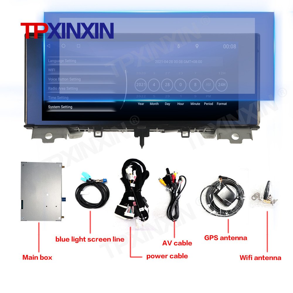 Original Car New Upgrade Car Radio For Lexus LX570 Vertical Screen GPS Car Multimedia Player Auto Radio