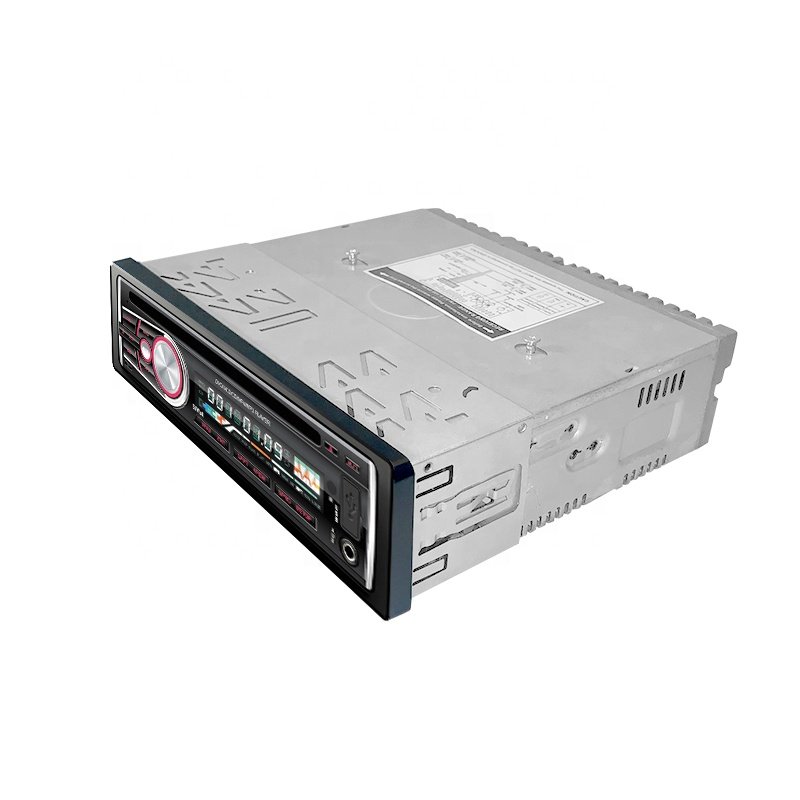 single din car universal mp3 cd player SD car radio with USB BT hands free car dvd player with color LCD/LED
