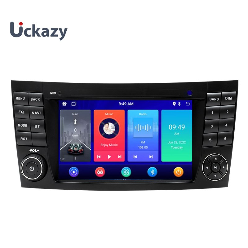 Factory price 2 din Android 13 Car Radio For Mercedes Benz E-class W211 E200 E220 E300 E350 E240 E280CLSCLASS W219 Multimedia