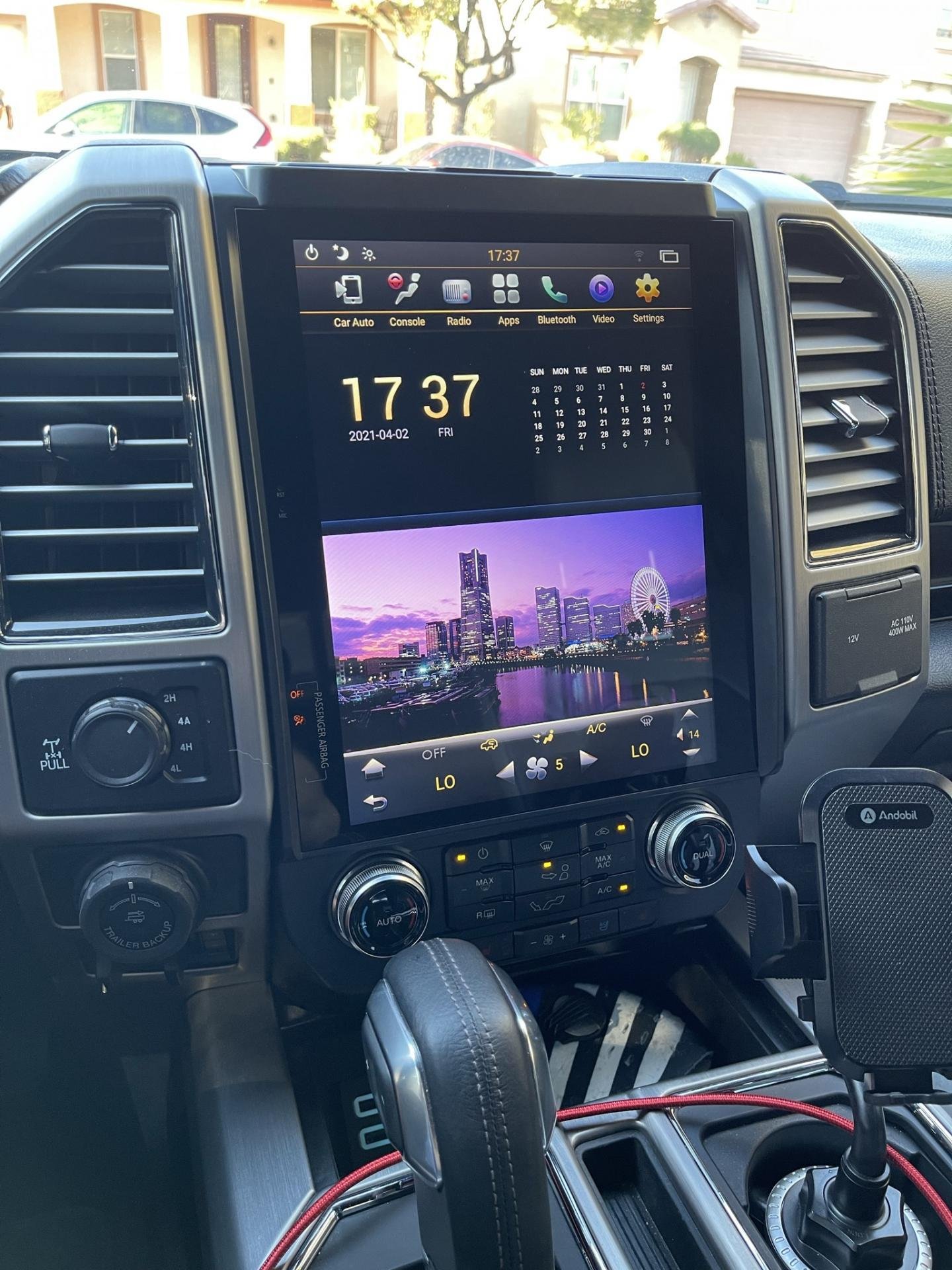 Tesla Style Screen Carplay GPS Navigation Smart Radio for Ford F150 F-150 2015 2016 2017 2018 Android Player