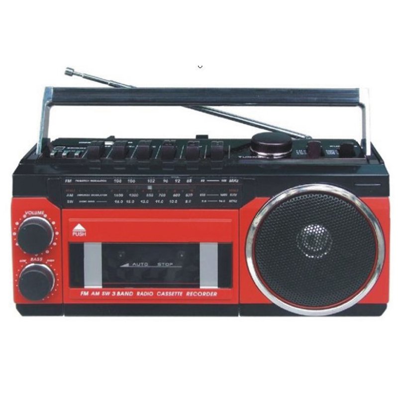 Portable Vintage Retro Radio with Am Fm Sw Antique Wireless Usb Radio