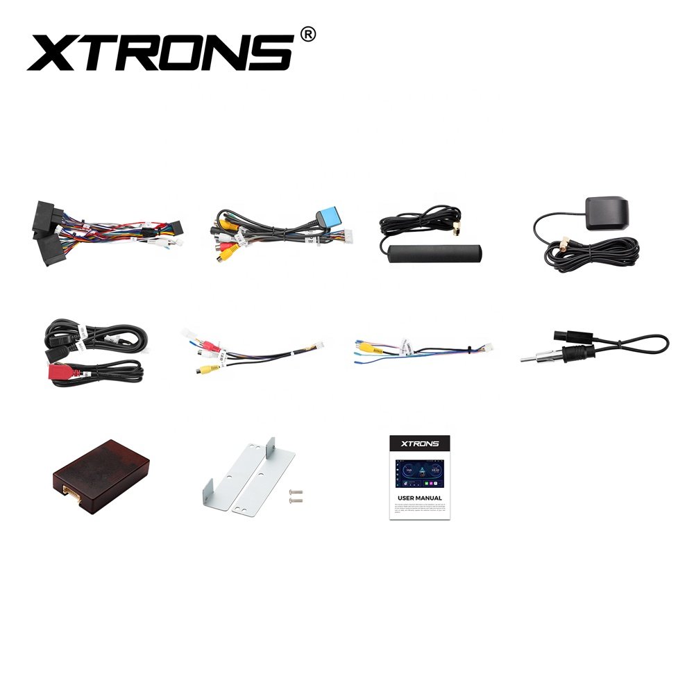 XTRONS 9" Navigation GPS For BMW X5 E53 1999-2006 IPS Split Screen Android 13 Car Stereo CarPlay 4G LTE Car DVD Player