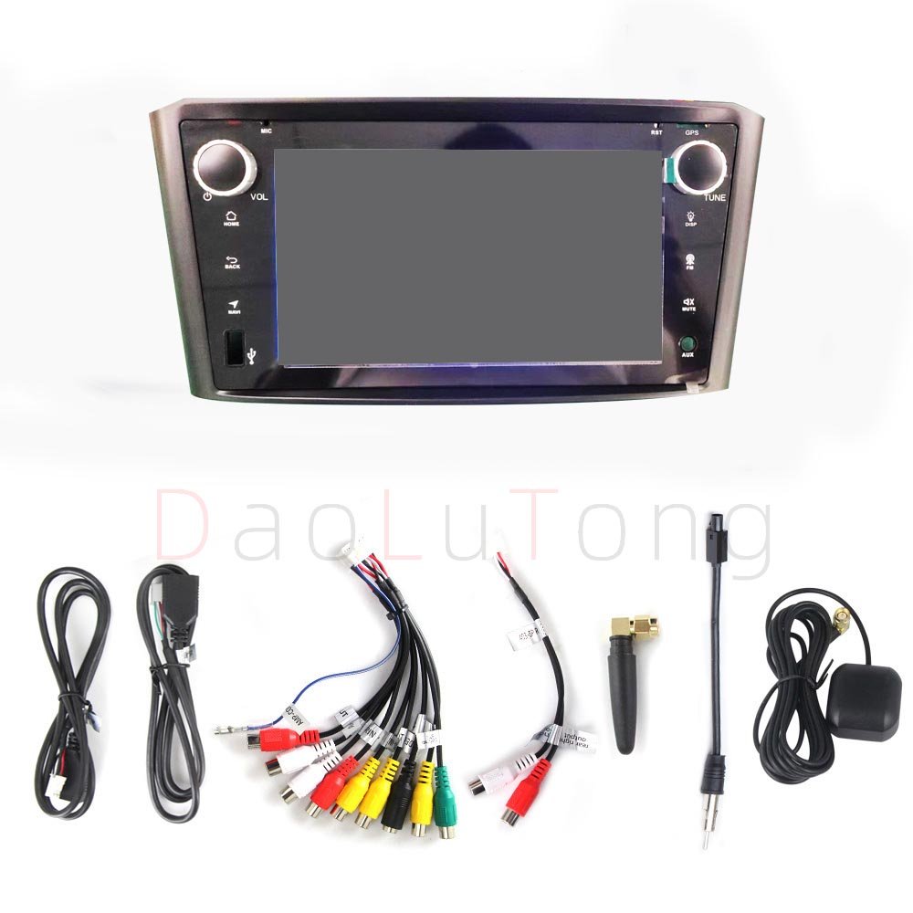 Ram 4G+64G DSP7" For Toyota Avensis T25 2006-2012 Android 11 Multimedia Car Radio DVD Player GPS Navigation Carplay Audio Stereo