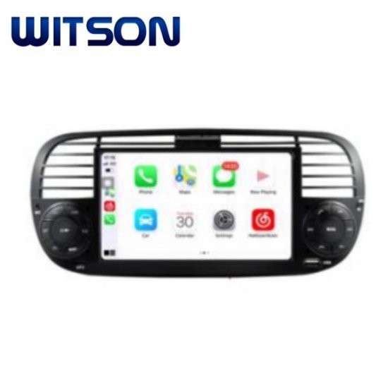 WITSON Android 13 For FIAT 500 2010 2011 2012 2015 Car Auto Radio Stereo Multimedia Video DVD Player GPS Carplay Navigation