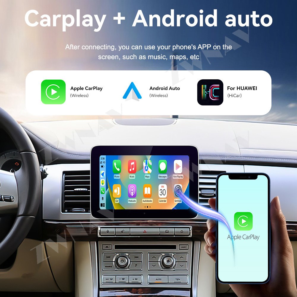 ZWNAV 8.4 Inch Car DVD Player For Jaguar XF 2008-2015 Car Radio Multimedia Player GPS Navigation Auto Electronics Car Screen