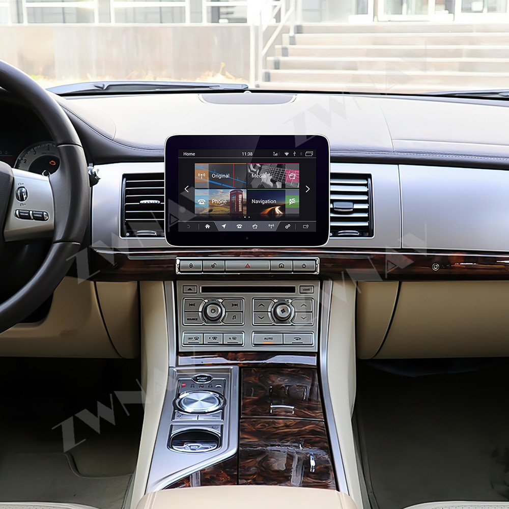 ZWNAV 8.4 Inch Car DVD Player For Jaguar XF 2008-2015 Car Radio Multimedia Player GPS Navigation Auto Electronics Car Screen