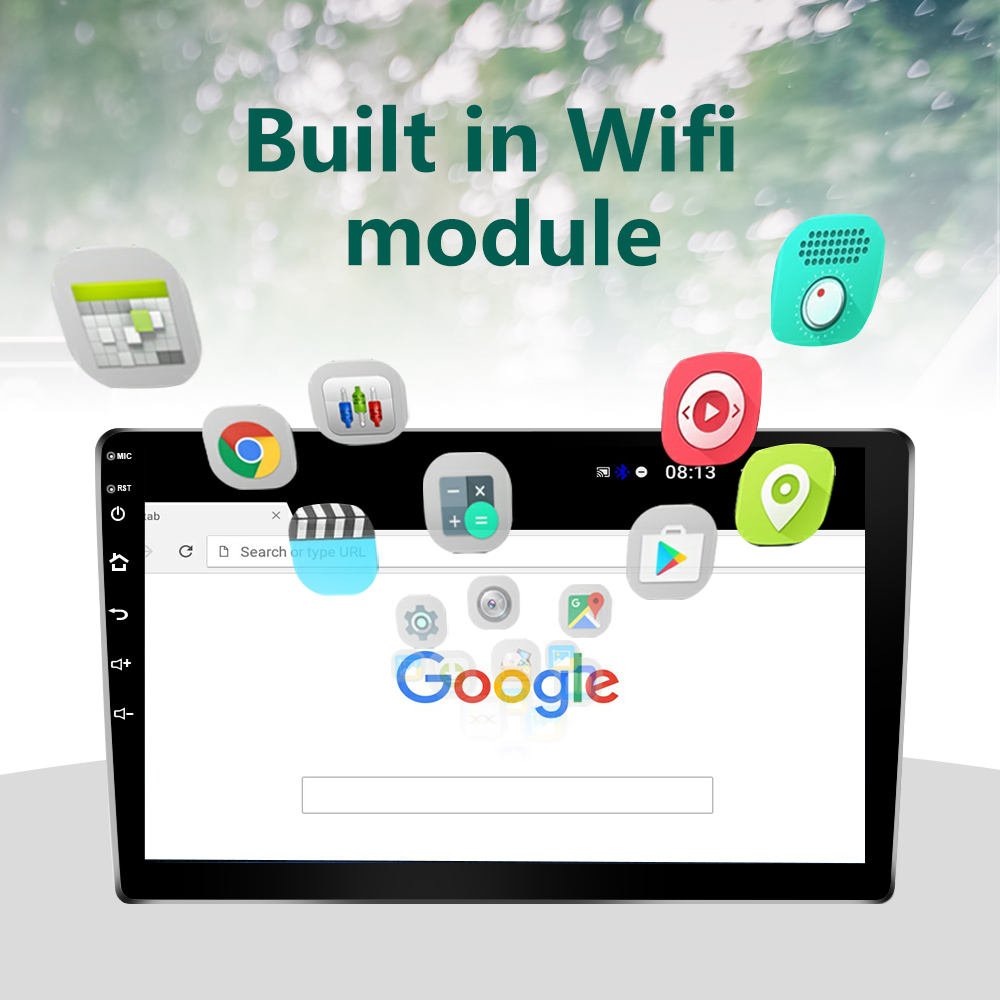 Car radio Android Gps DVD BT WiFi Universal Video 7 inch 9 inch screens for cars android car audio gps dvd