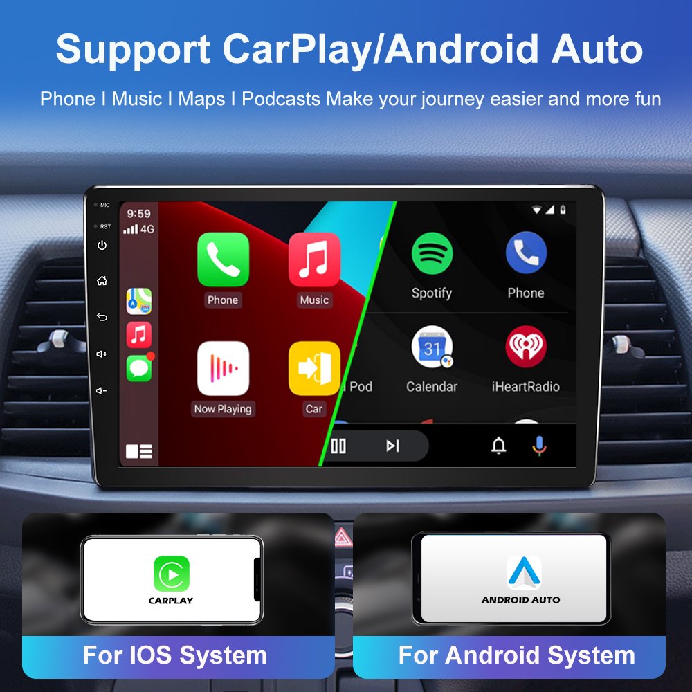 2 Din Android 11 4G NET 7/9/10.1 Inch Car Radio Multimedia Video Player 2Din Navigation GPS FM for Nissan Kia Honda VW