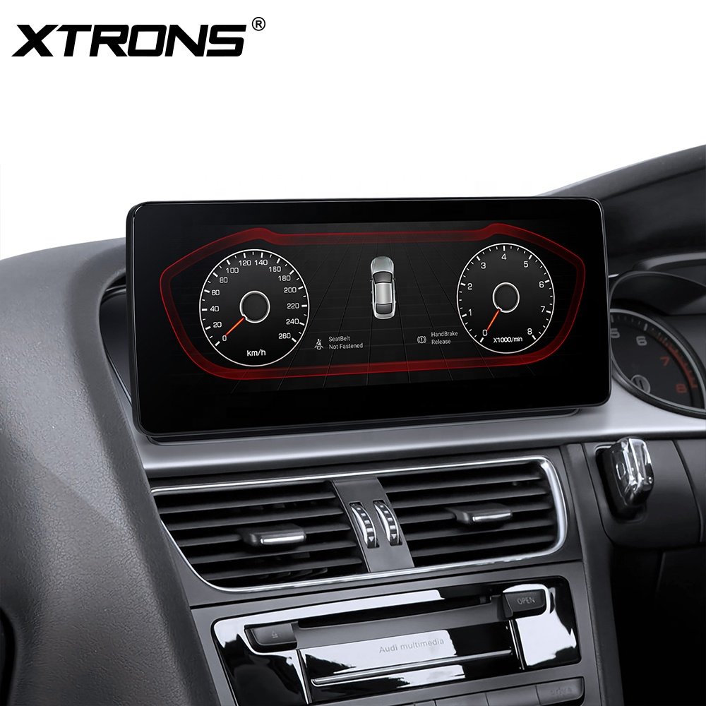 XTRONS 12.3" Car Radio For Audi A4 A5/S4 S5(2008-2016), RS4/RS5(2010-2015) RHD/LHD Android 13 Octa Core 4G LTE Android TV