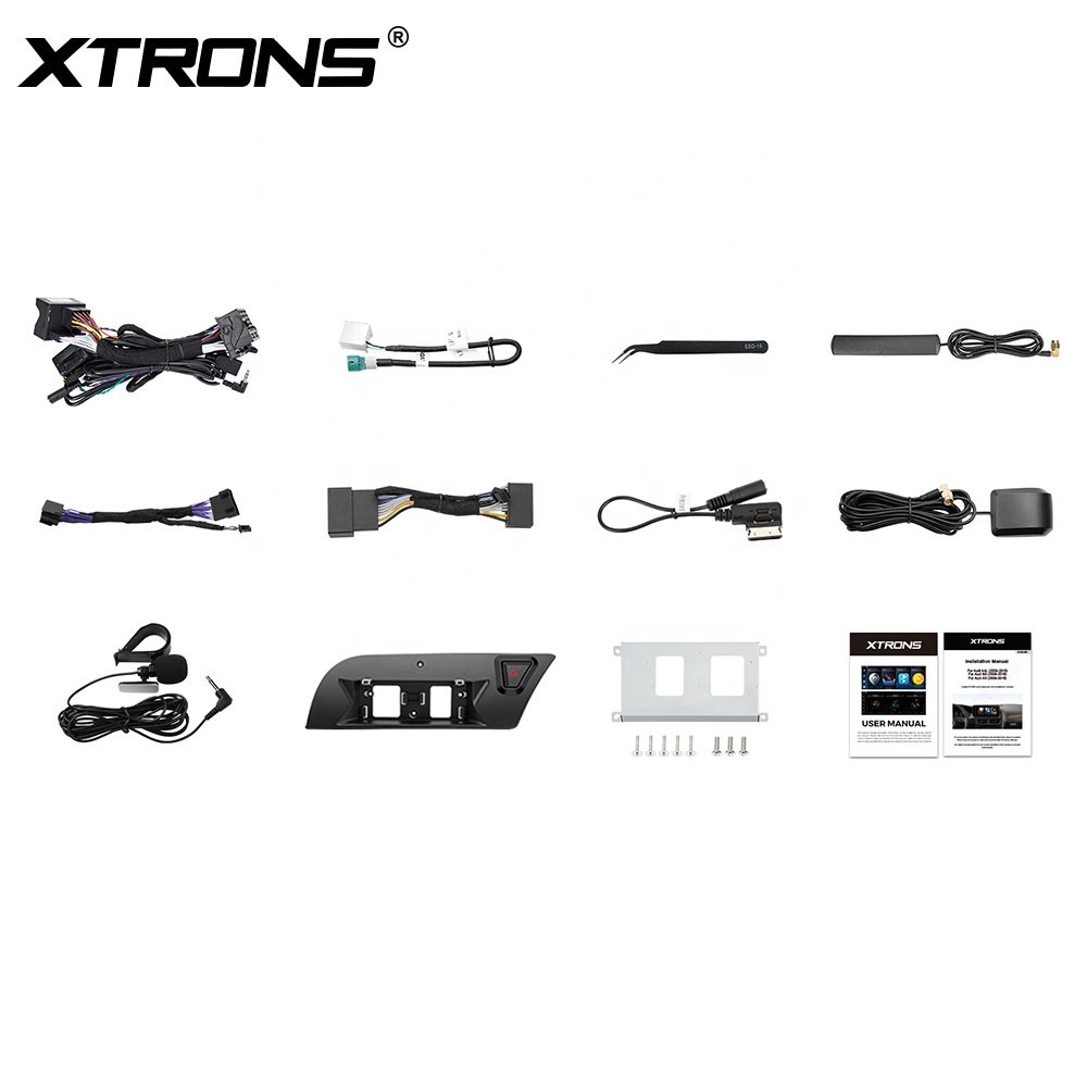 XTRONS 12.3" Car Radio For Audi A4 A5/S4 S5(2008-2016), RS4/RS5(2010-2015) RHD/LHD Android 13 Octa Core 4G LTE Android TV