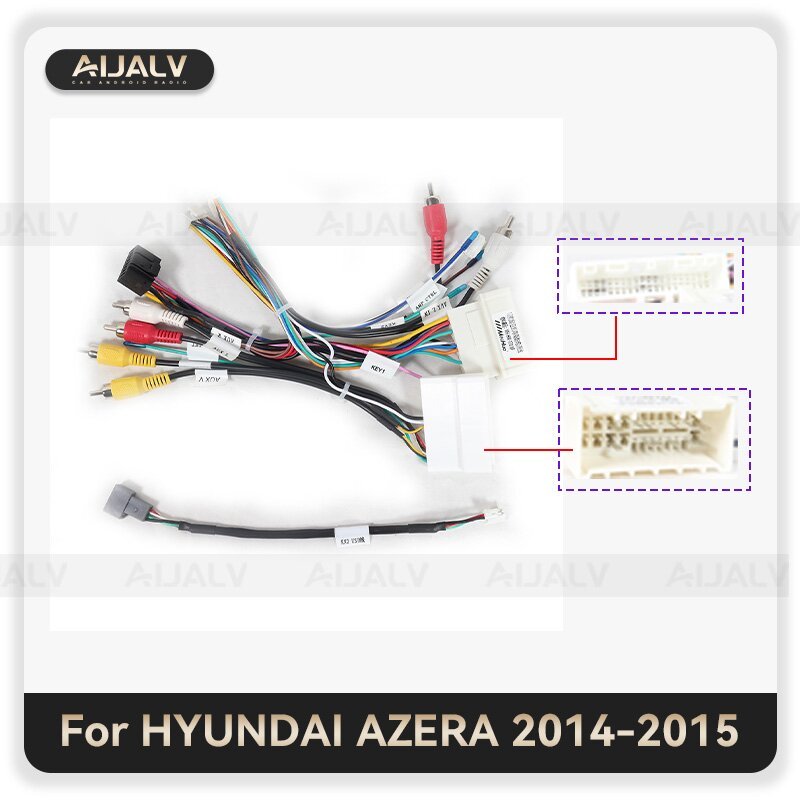 9inch 2din car accessories fascia frame For HYUNDAI AZERA 2014-2015 LHD/RHD QLED screen navigation GPS multimedia player frame