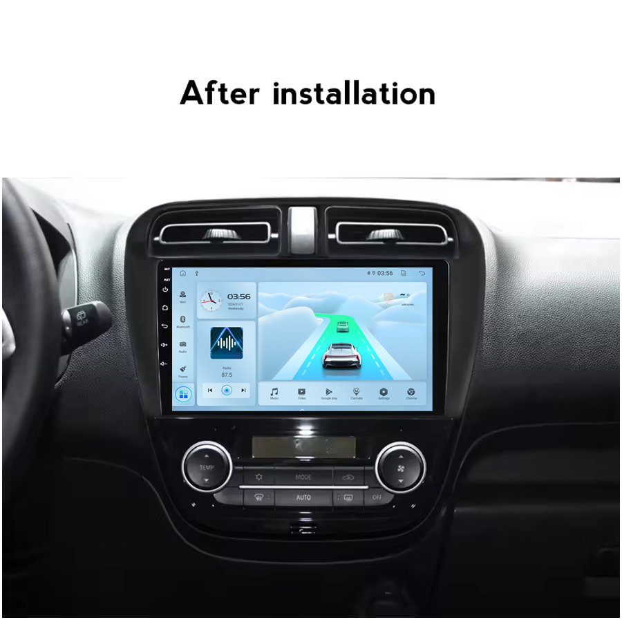 IPS 1280*720 Touch Screen Android Car Radio Auto Stereo Carplay Car DVD Player For Mitsubishi Mirage Attrage 2012-2018