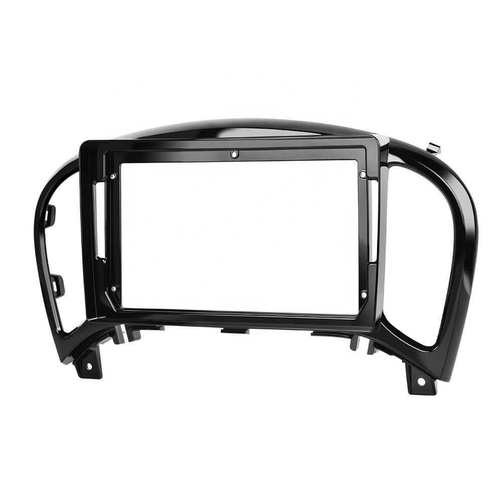 Podofo Stock In EU/UK/RU 9 inch Car Fascia panels For Nissan Infiniti ESQ/Juke 2014 Android 2 din car radio Fascia plastic frame