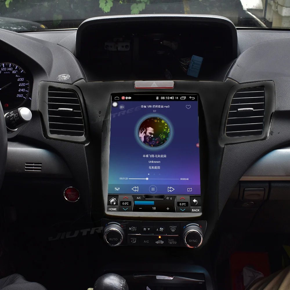 Vertical Screen Android Car Radio For Honda Acura RDX 2013 2014 2015 2016 Auto Stereo Multimedia Player GPS Navigation Head Unit