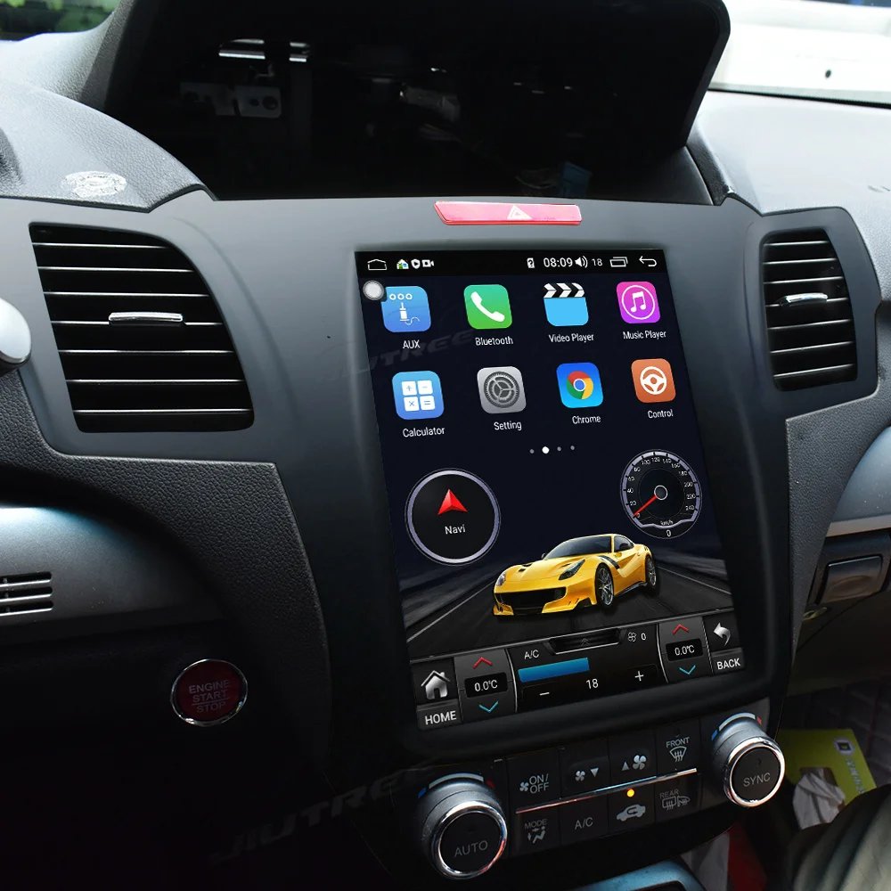 Vertical Screen Android Car Radio For Honda Acura RDX 2013 2014 2015 2016 Auto Stereo Multimedia Player GPS Navigation Head Unit