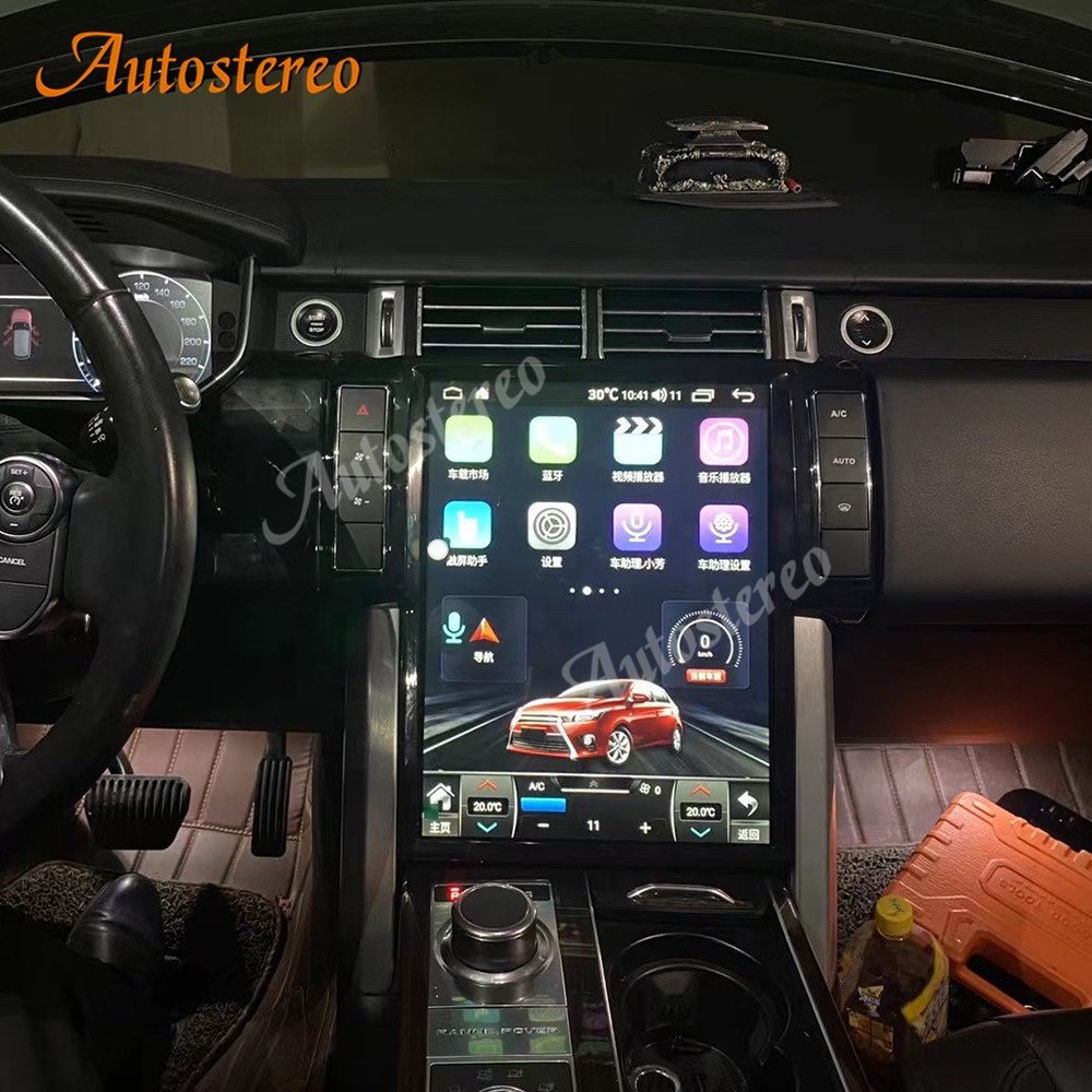 For Land Rover Range Rover 2014-2017 6+128GB Android 11 Car Stereo Radio with Screen Tesla Radio Player Car GPS Navig Head Unit