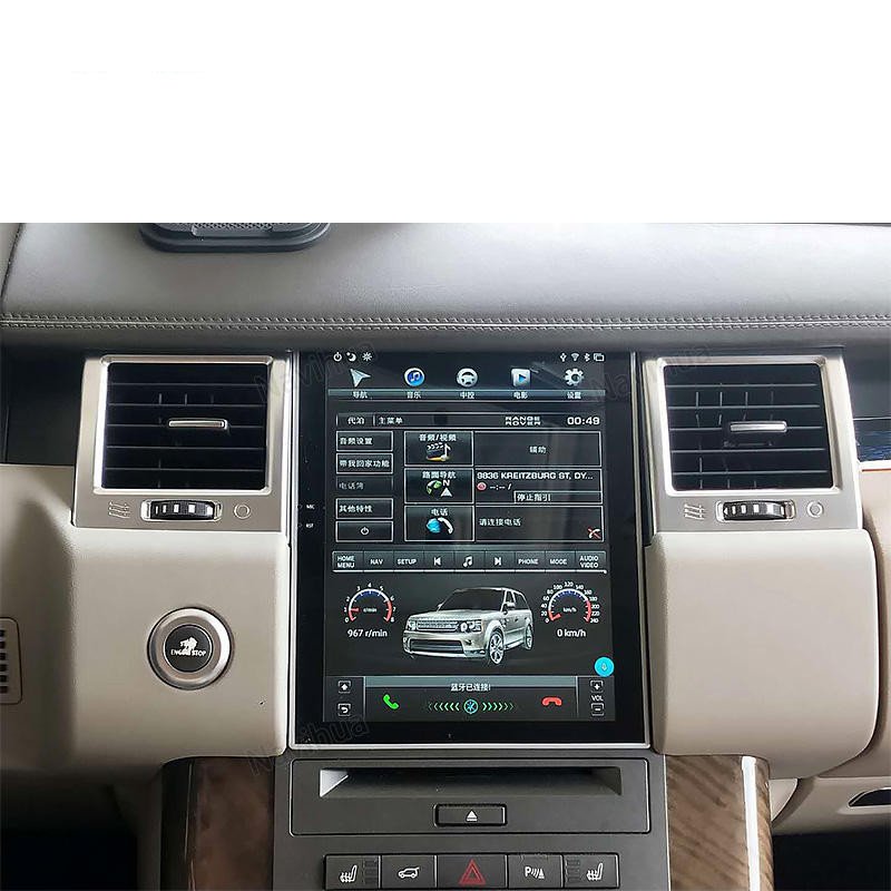 Feebest IPS Touch Screen Auto Electronics GPS Multimedia Android Car Radio For Tesla For Land Rover Range Rover Sport 2010+