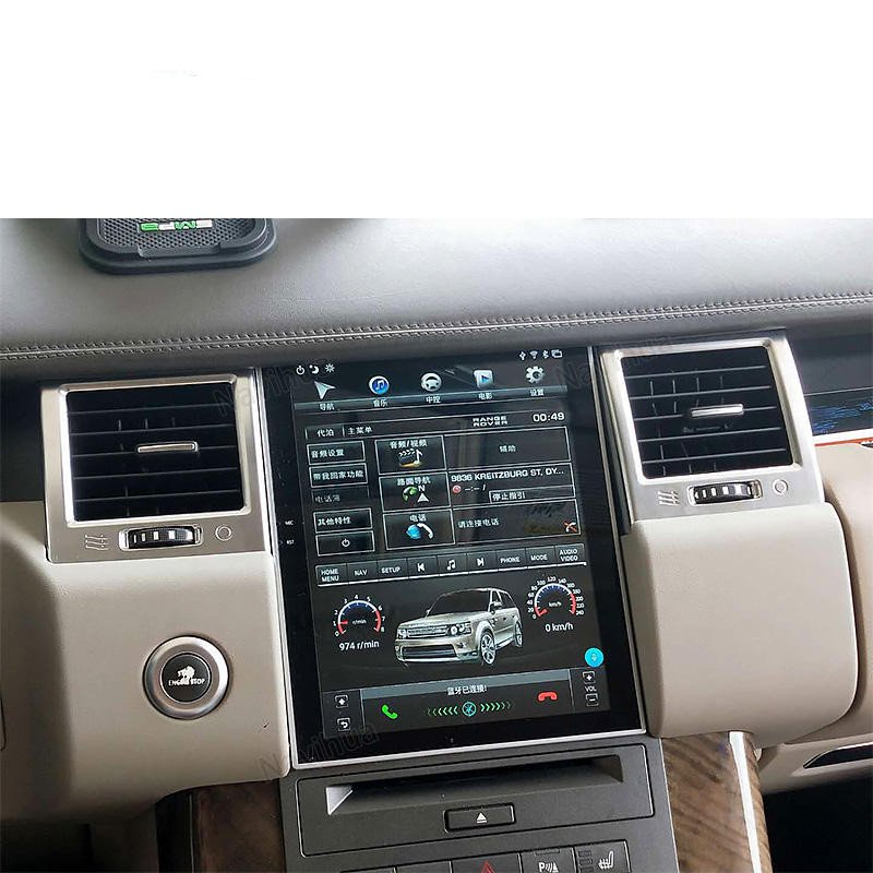 Feebest IPS Touch Screen Auto Electronics GPS Multimedia Android Car Radio For Tesla For Land Rover Range Rover Sport 2010+