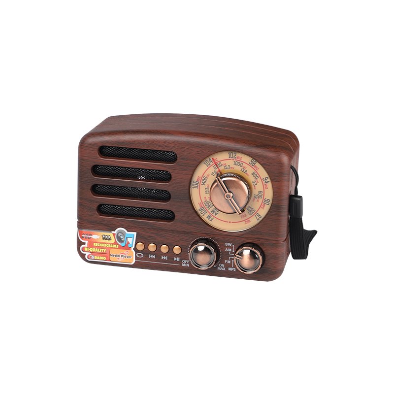Portable Retro look Multifunction AM FM SM radio mini radio with wireless Function