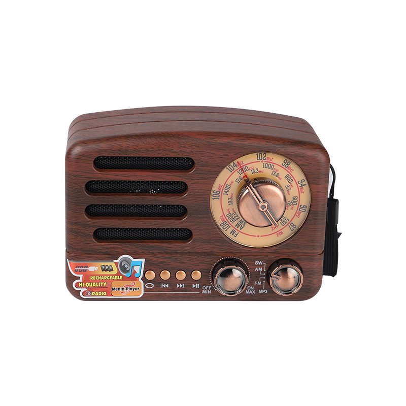 Portable Retro look Multifunction AM FM SM radio mini radio with wireless Function