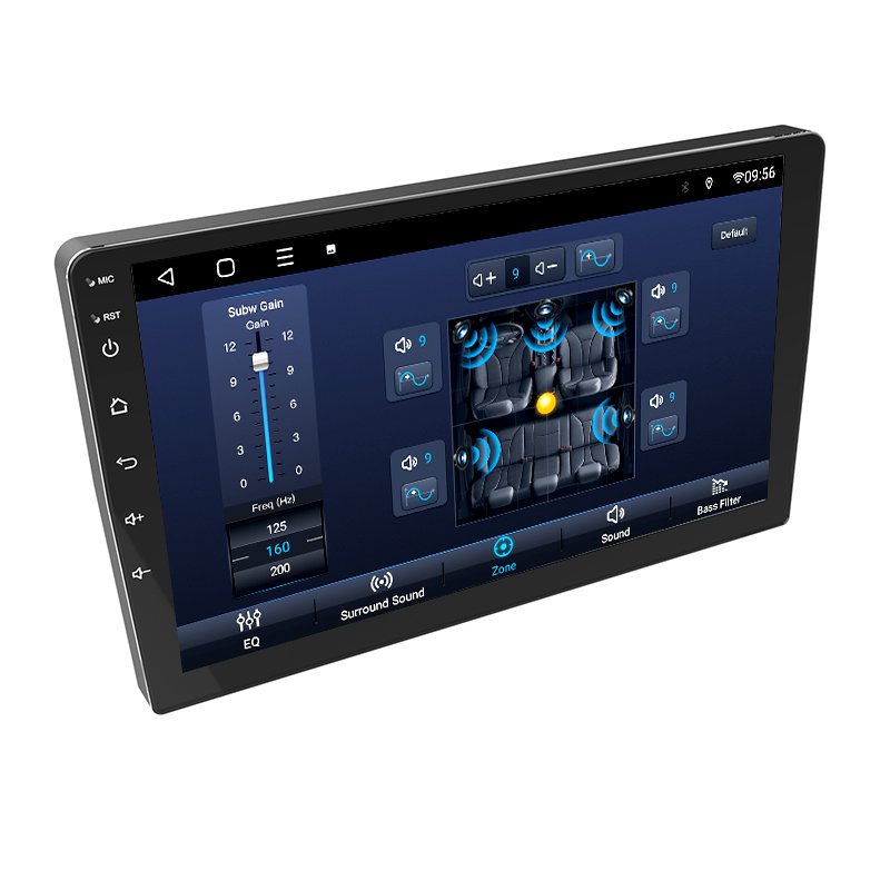 9 Inch Android Car Stereo 2 Din GPS Enabled Touch Screen Radio with Rear View Camera Remote Control Dashboard DVD Player