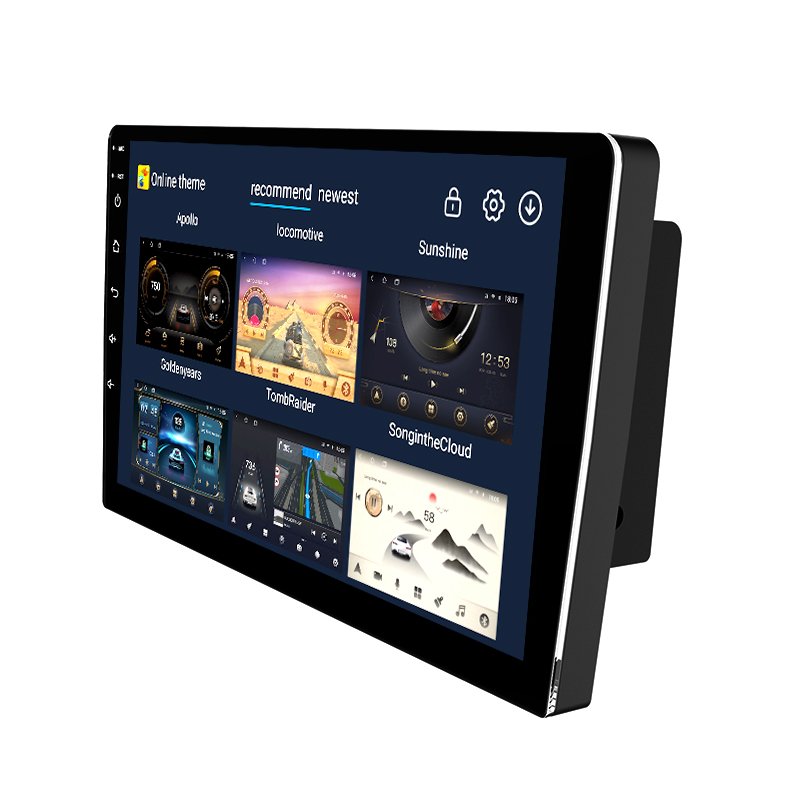 9 Inch Android Car Stereo 2 Din GPS Enabled Touch Screen Radio with Rear View Camera Remote Control Dashboard DVD Player