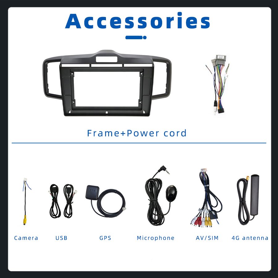 2K Android 13 Car Radio For Honda Freed 1 2008-2016 Gps Navigation Car Multimedia System 5GHz WIFI6 BT5.0 Auto Stereo Autoradio
