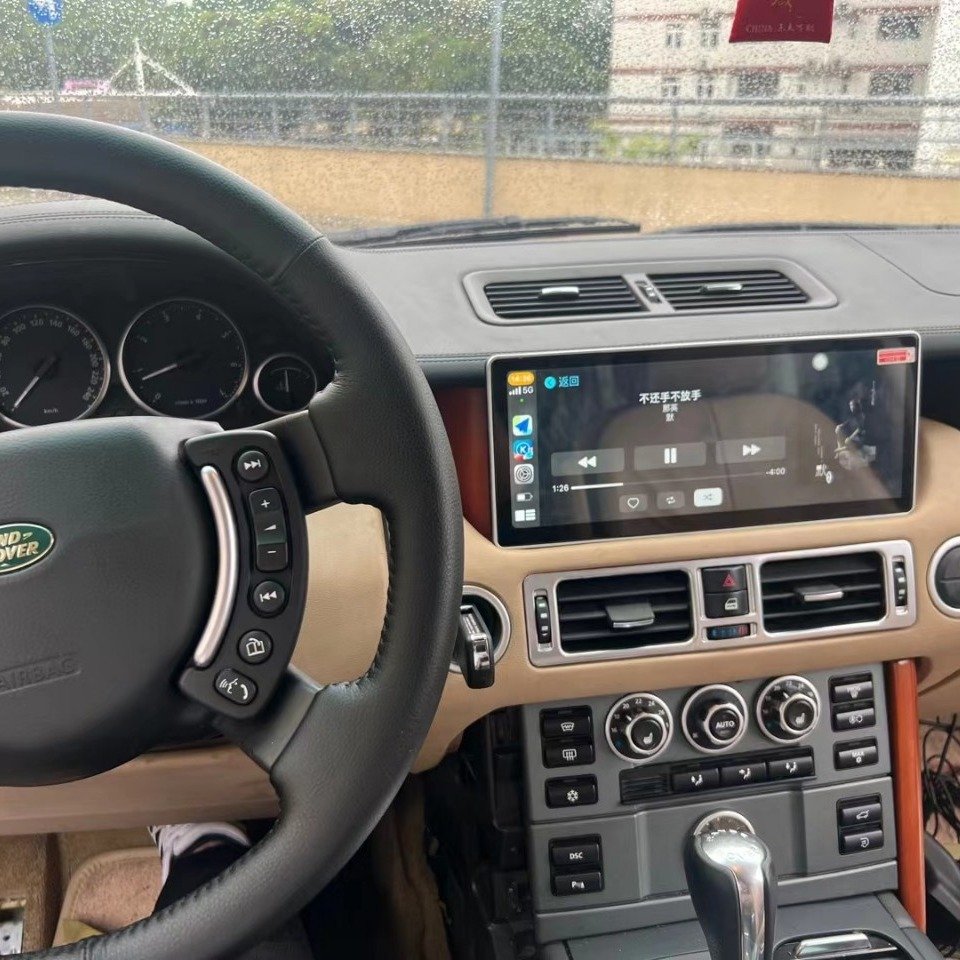 Android 13 Car Radio GPS For Land Rover Range Rover V8 L322 12.3 INCH Stereo Carplay Multimedia GPS navigation