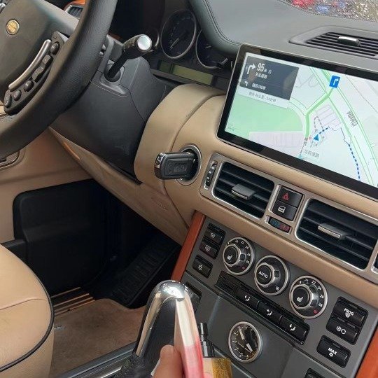 Android 13 Car Radio GPS For Land Rover Range Rover V8 L322 12.3 INCH Stereo Carplay Multimedia GPS navigation
