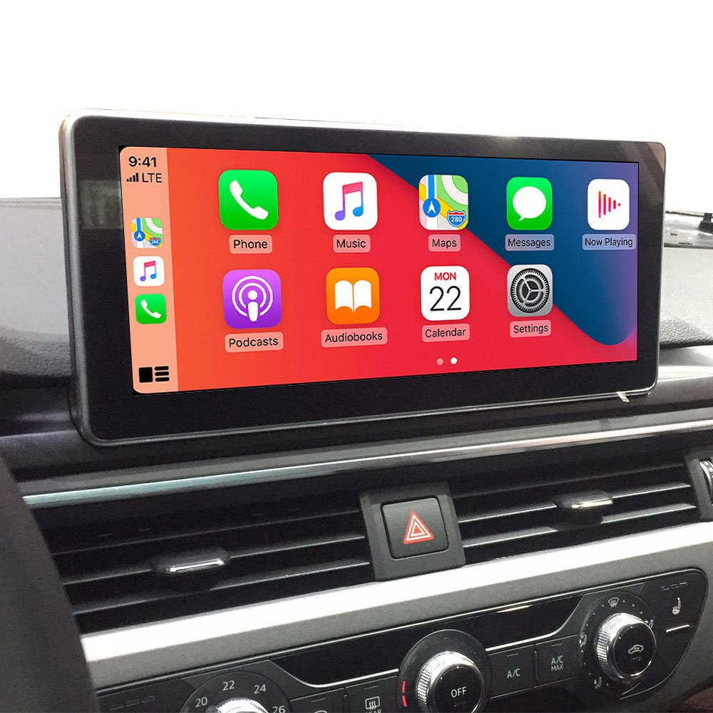 For Audi A4 B9 2016-2019 Android 10 Qualcomm 4G LTE 10.25" Car GPS Navigation Multimedia Player Auto Stereo Radio Tape Recorder