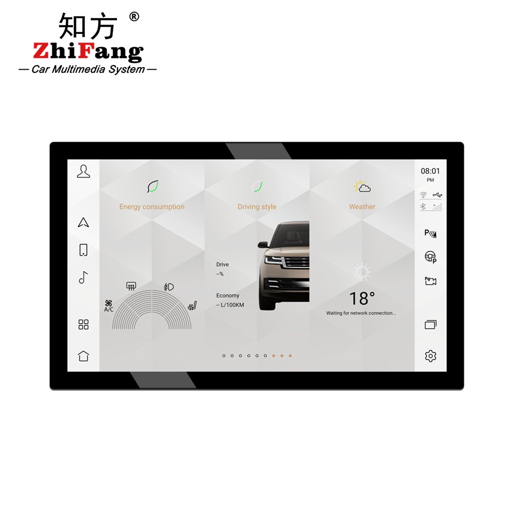 13.3 inch Car Radio System for Range Rover Vogue 2013-2017 Multimedia GPS Navigation & Stereo Headunit Upgrade