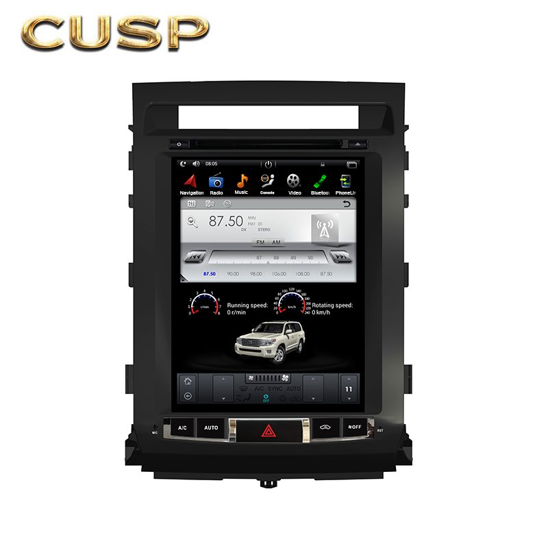 TOYOTA LAND CRUISER LC200 2008-2015 Eighth generation Car GPS Navigation Car Stereo Radio Car Player Video Player Touch Screen