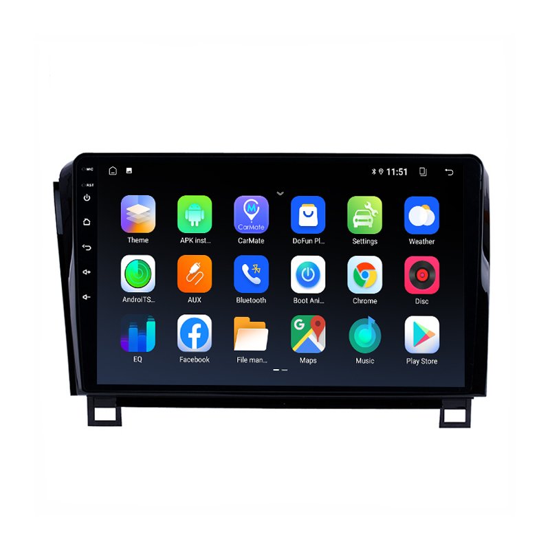 Android 10.0 Touch Screen Car DVD Player GPS Navigation DSP Carplay 10 inch Radio for Toyota Sequoia 2008-2015 Tundra 2006-2013