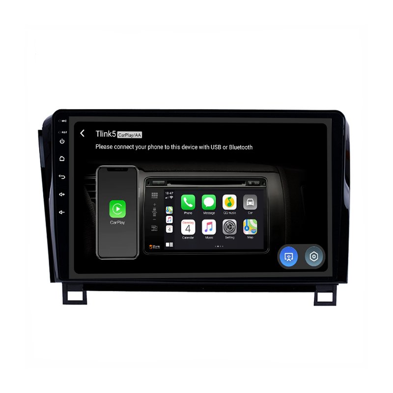 Android 10.0 Touch Screen Car DVD Player GPS Navigation DSP Carplay 10 inch Radio for Toyota Sequoia 2008-2015 Tundra 2006-2013