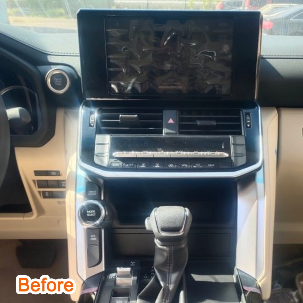 12.3inch 1920*720 Screen Android 12 Car Radio Toyota Landcruiser LC300 2022 EXR GXR Multimedia DSP OBD2 Mirror Link RGB DVD