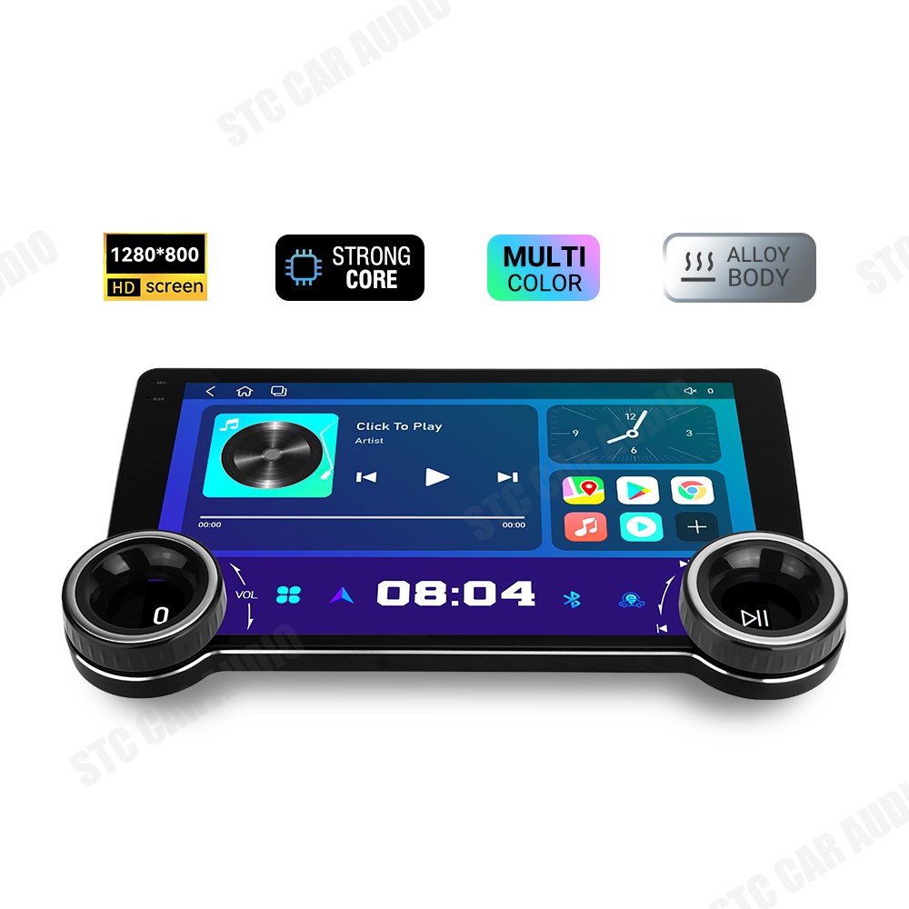 TS10 Portable 11.8-Inch Android 12 Carplay 4G GPS Navigation DSP Car DVD 128G Amplifier Wireless Bluetooth Connectivity Touch