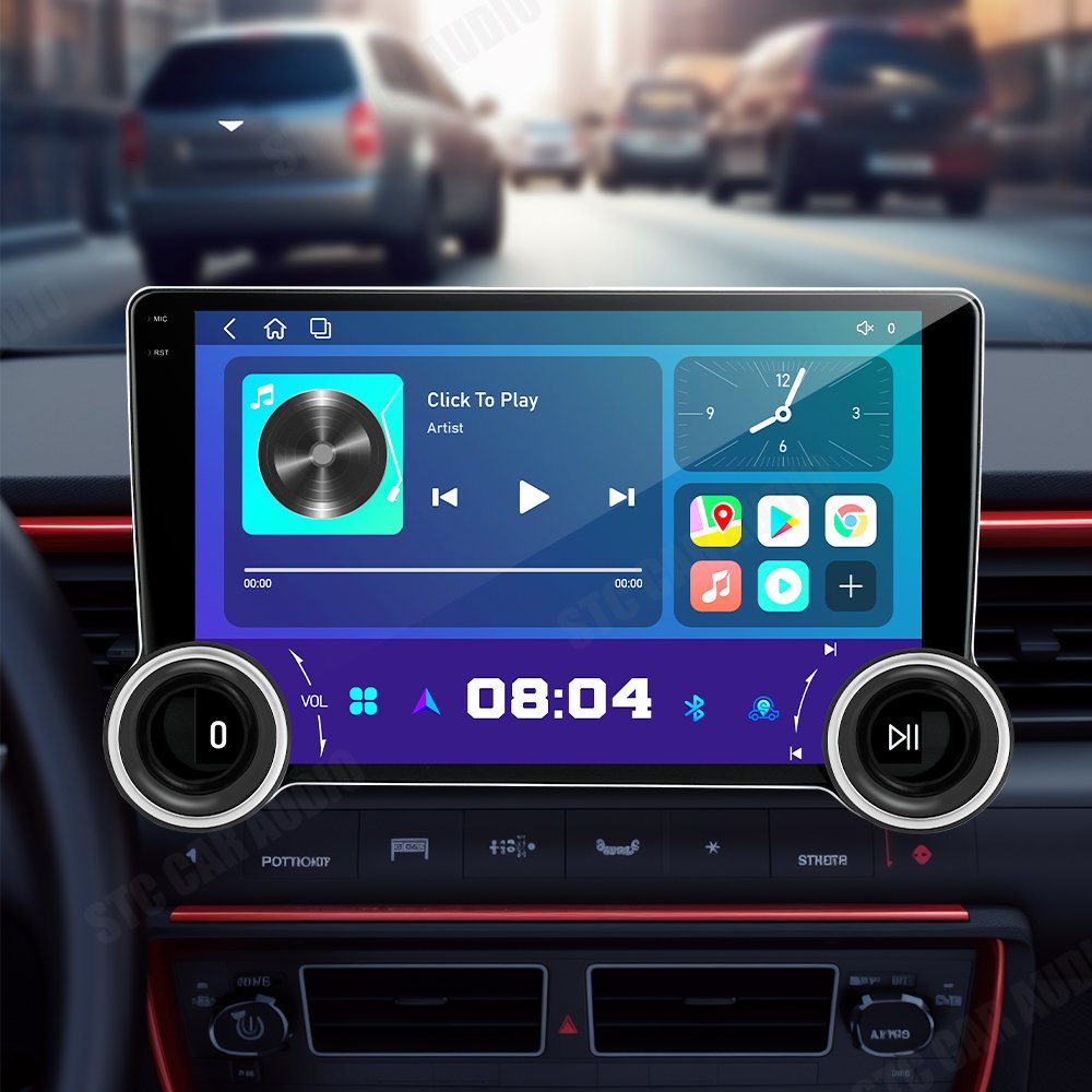 TS10 Portable 11.8-Inch Android 12 Carplay 4G GPS Navigation DSP Car DVD 128G Amplifier Wireless Bluetooth Connectivity Touch