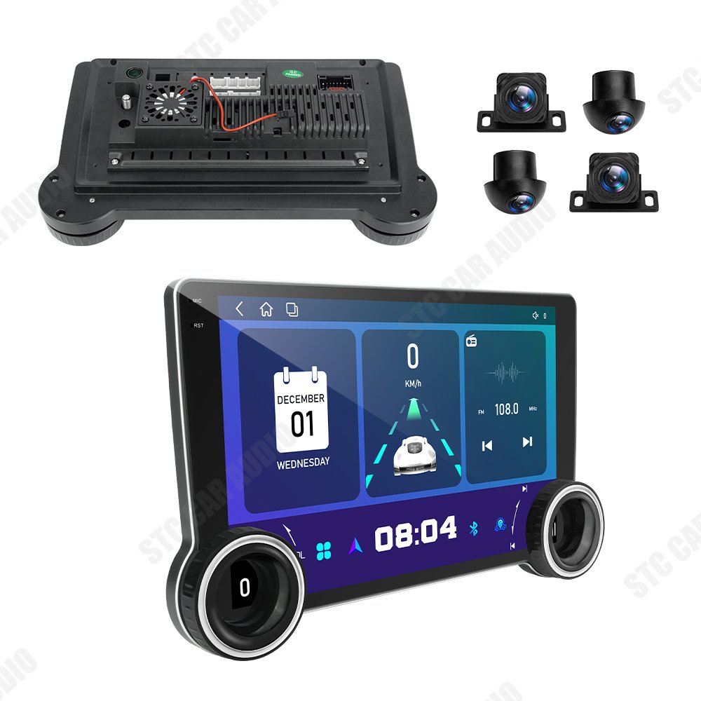 TS10 Portable 11.8-Inch Android 12 Carplay 4G GPS Navigation DSP Car DVD 128G Amplifier Wireless Bluetooth Connectivity Touch