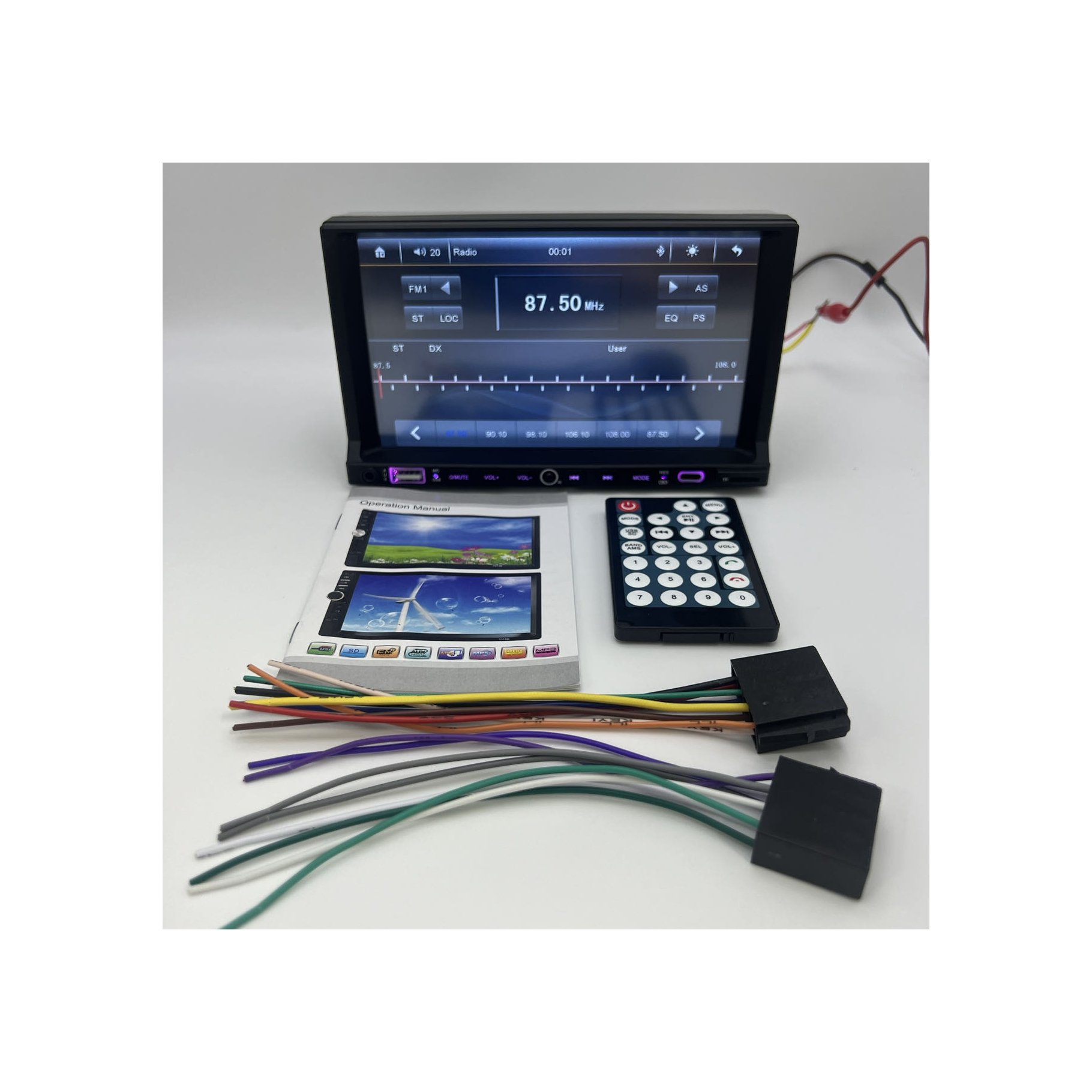New China Manufacturer Durable High-Quality Car Radio Player 7 Inch Car Player