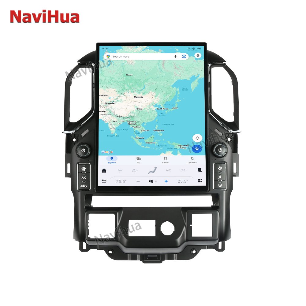 NaviHua Tesla Style Vertical Screen Android 13 Carplay Head unit Stereo new For GMC Sierra Chevrolet Silverado 2019 2020 2021
