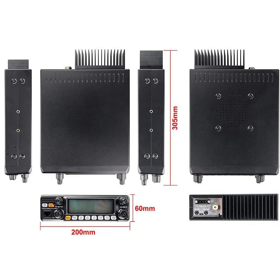 CB Radio AT-5555N 25.615 30.105 Mhz 40 Channel Mobile radio Transceiver AT555N AM FM SSB 11 Meter two way Radio walkie talkie