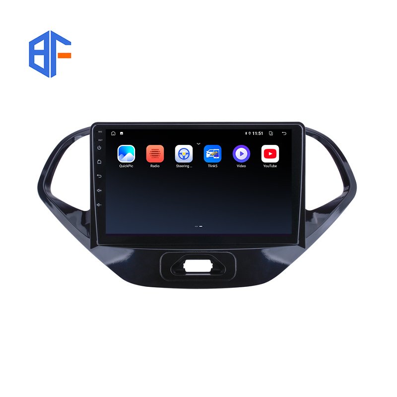 9 Inch Android Car Stereo WIFI FM Carplay DSP GPS Car Screen Radio for Ford Figo 2015-2018 Car Video DVD Player
