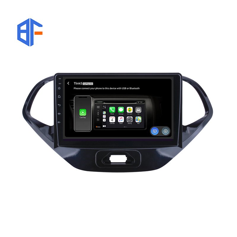 9 Inch Android Car Stereo WIFI FM Carplay DSP GPS Car Screen Radio for Ford Figo 2015-2018 Car Video DVD Player