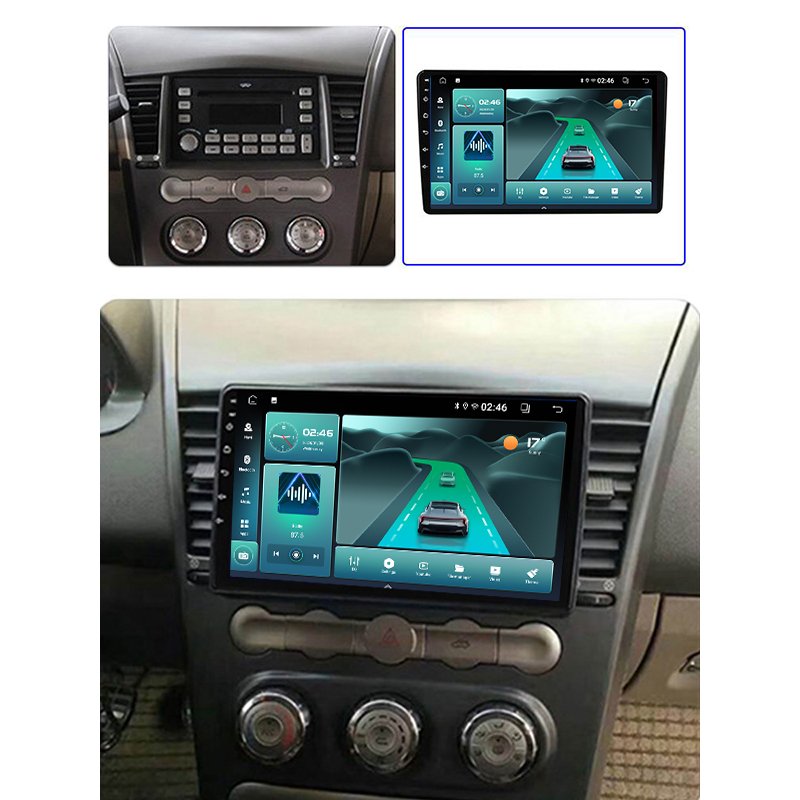 5G+2.4G Built-in Wifi6 Android Car Radio Player For Chery A3 A5 Tiggo 2008 - 2010 Navigation GPS head unit auto
