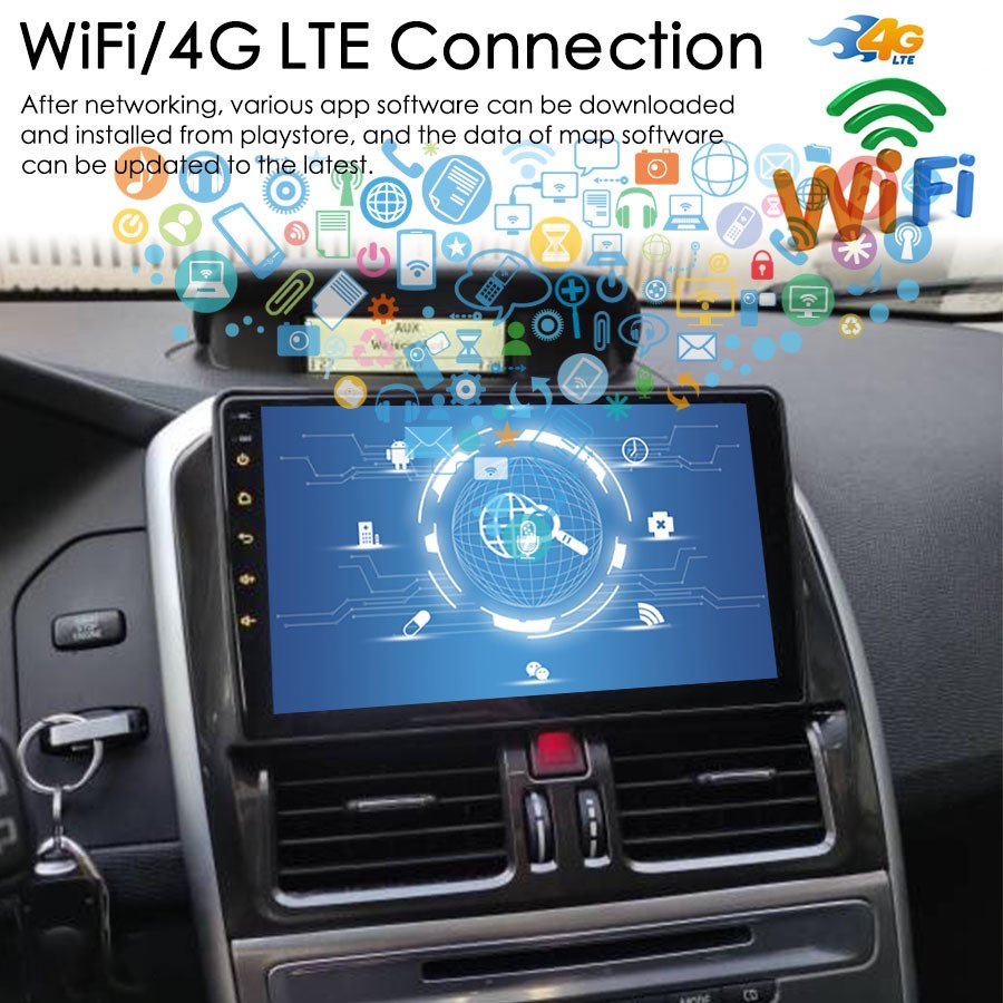 128GB ROM Android 12 Radio 2Din For Volvo XC60 que 1 2012 CarPlay Navigation GPS Touch Screen Stereo Car Multimedia Video Player