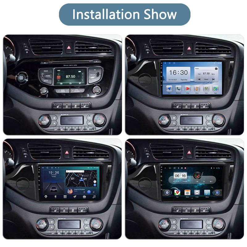 9/10inch Touch screen AUTO CarPlay BT Navigation DVD player for Kia Ceed 2012-2015 Car Radio Android Player