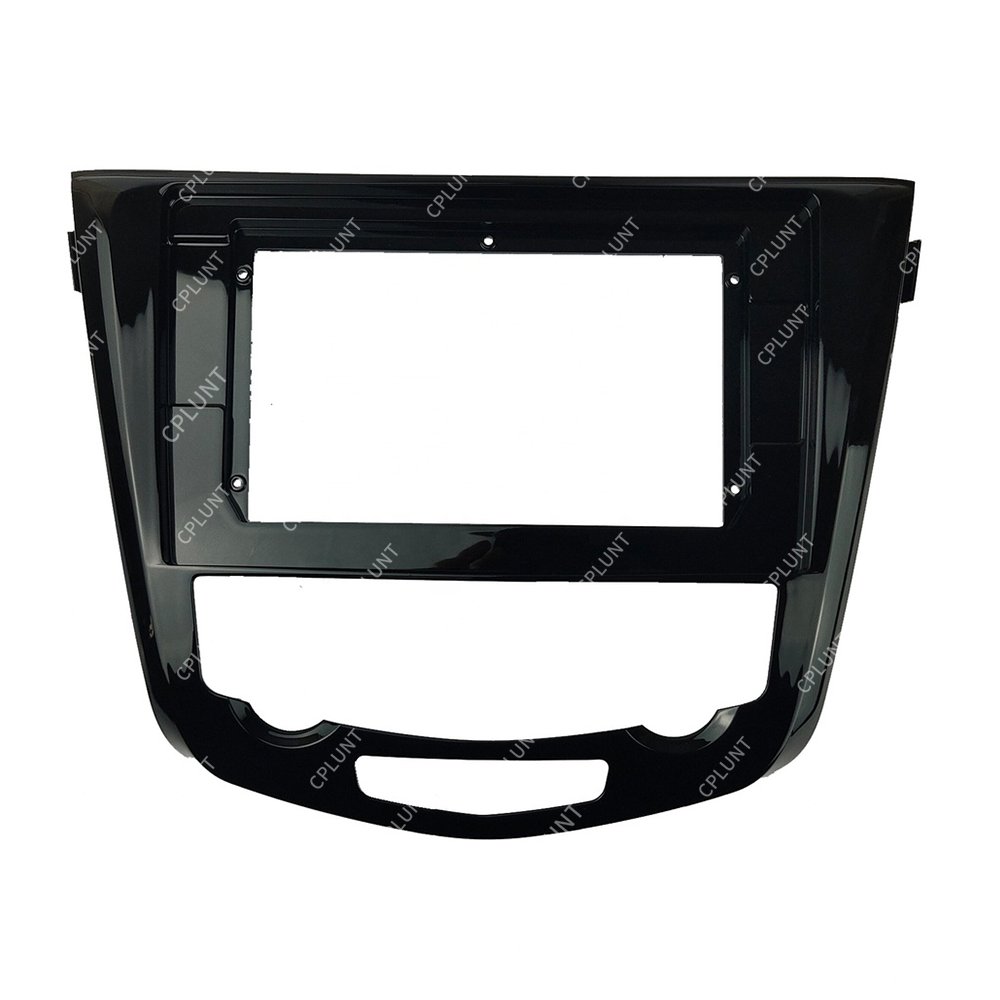 Car DVD Player Frame FOR NISSAN X-Trail QASHQAI ROGUE 2014-2020 AT AC 10.1 inch Touch screen Android radio Farme stereo
