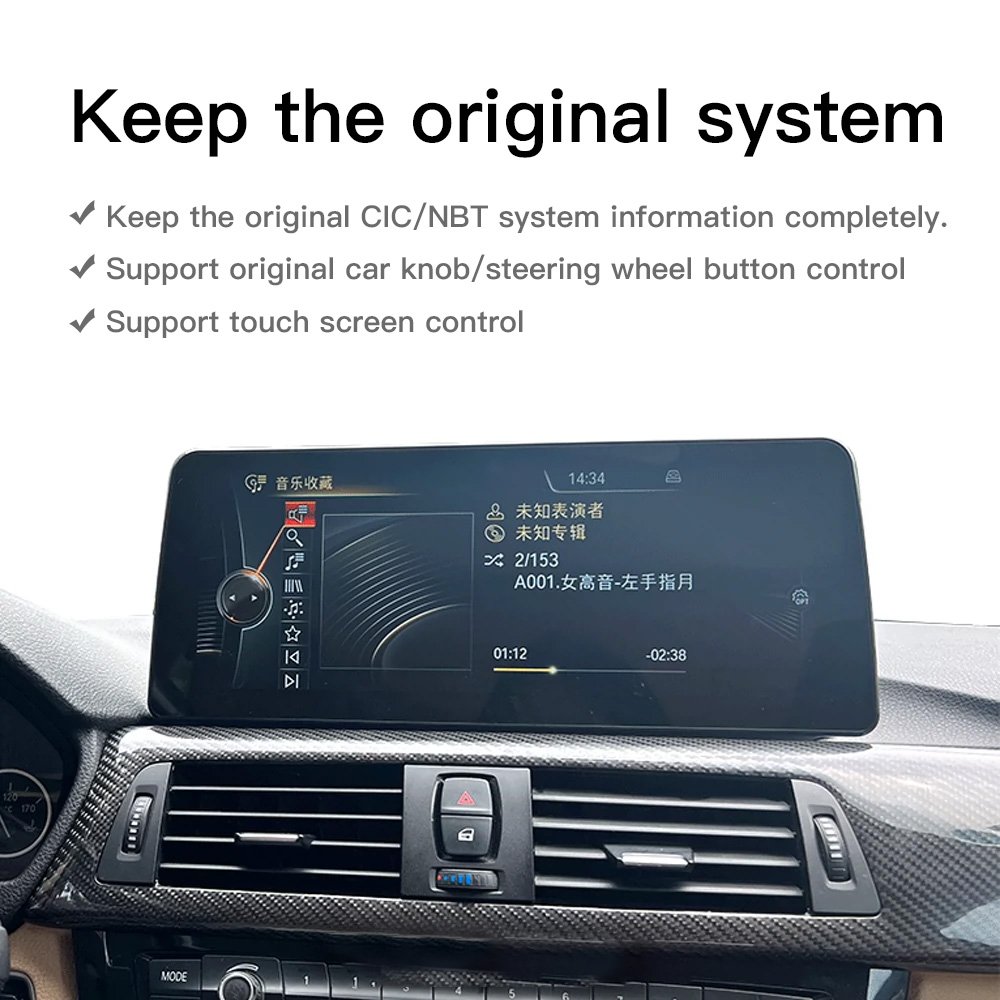 CARABC 10.25 Inch Screen android System 4/8-core android auto Carplay bmw Car Radio For cic ccc system x5 e70